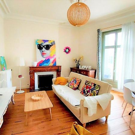 Apartamento Cosy Hortensia- 4 Ch- Clemenceau Hypercentre & Parking Sous Terrain- 110M2 Pau Exterior foto